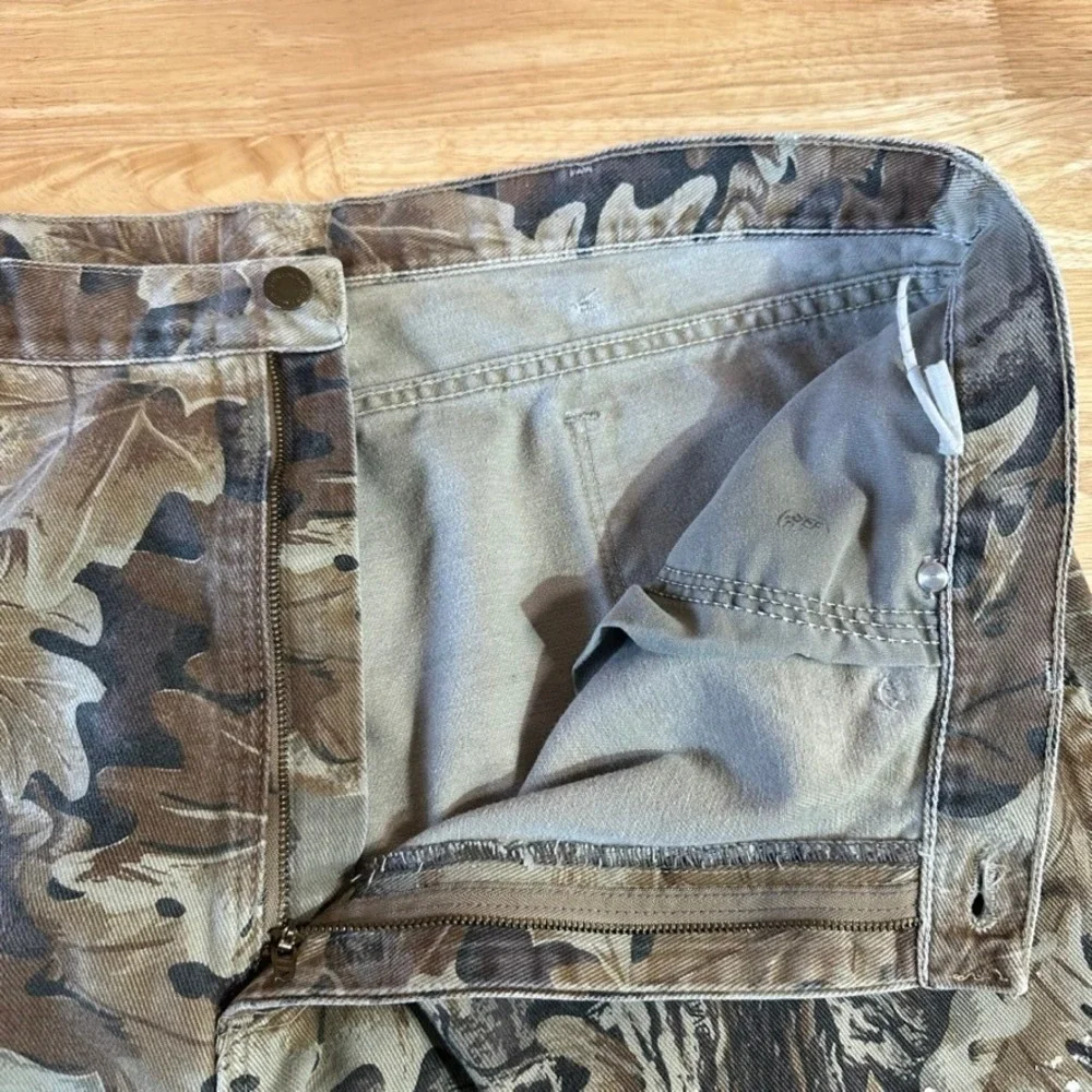 Wrangler Camo Pants Jeans Workwear Mens Measures 41x29 Hunting Outdoor